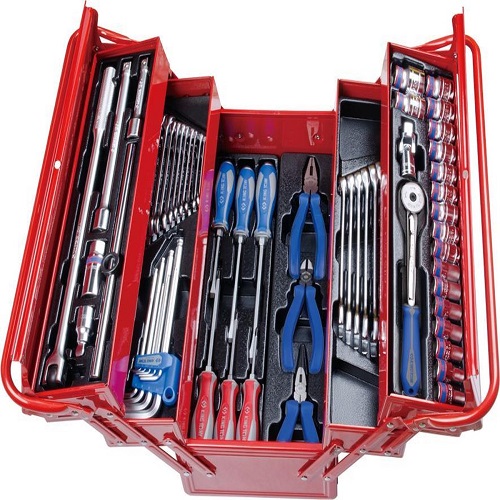 Gereedschapskist King Tony, 63 delig